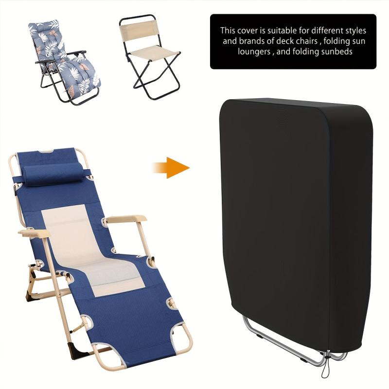 Waterproof Reclining Chair Cover 93x82cm Anti-UV Dustproof Windproof