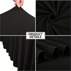 Polyester Elastic Table Cover All Inclusive Spandex Tablecloth