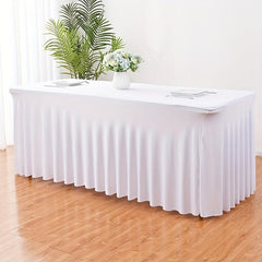 Polyester Elastic Table Cover All Inclusive Spandex Tablecloth