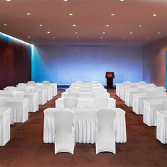 Polyester Elastic Table Cover All Inclusive Spandex Tablecloth