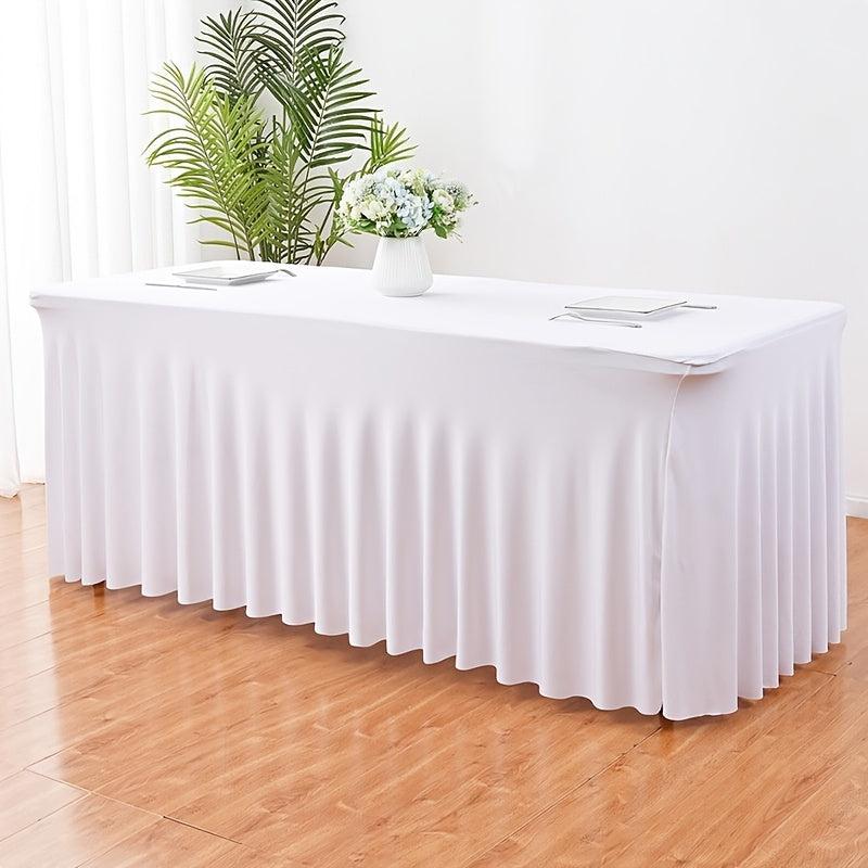 Polyester Elastic Table Cover All Inclusive Spandex Tablecloth