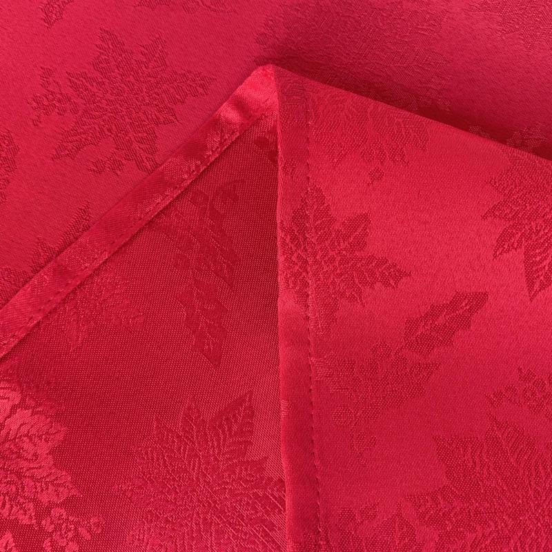 Polyester Tablecloth Christmas Fitted Tablecloth For Harvest Xmas Holiday Winter