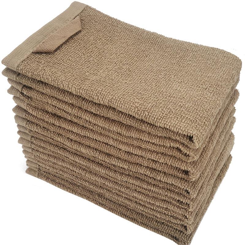 8pcs Plaid Dishcloths Soft Cleaning Rag Reusable Lightweight Absorbent