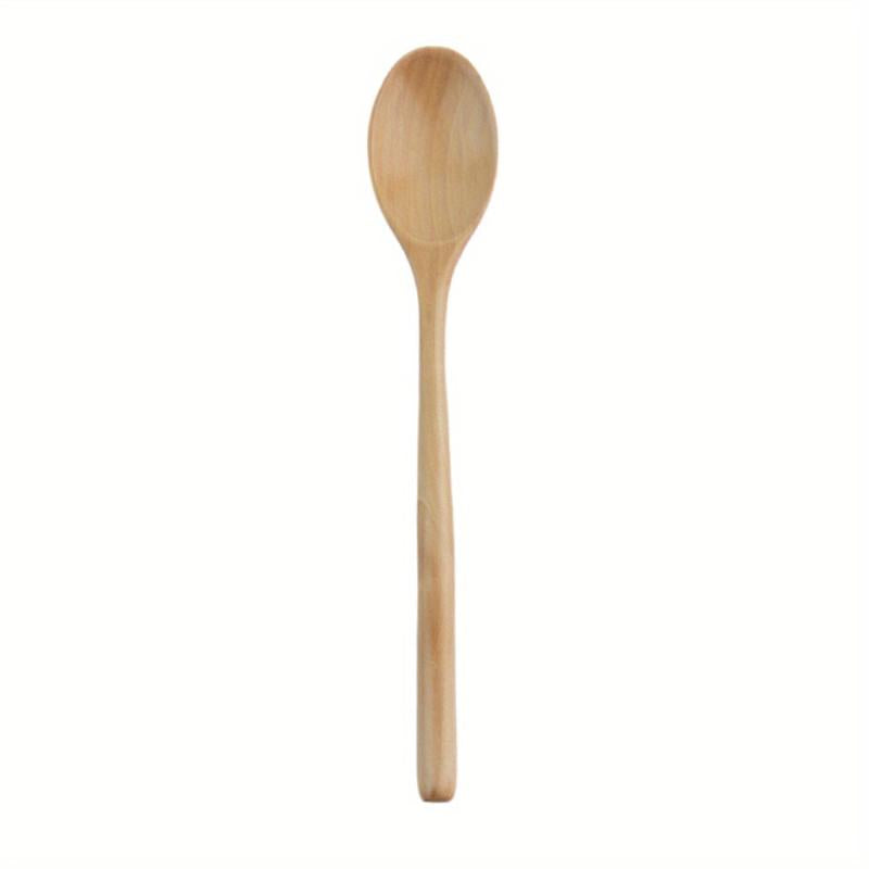 5pc Wooden Spoons for Eating Mixing Stirring