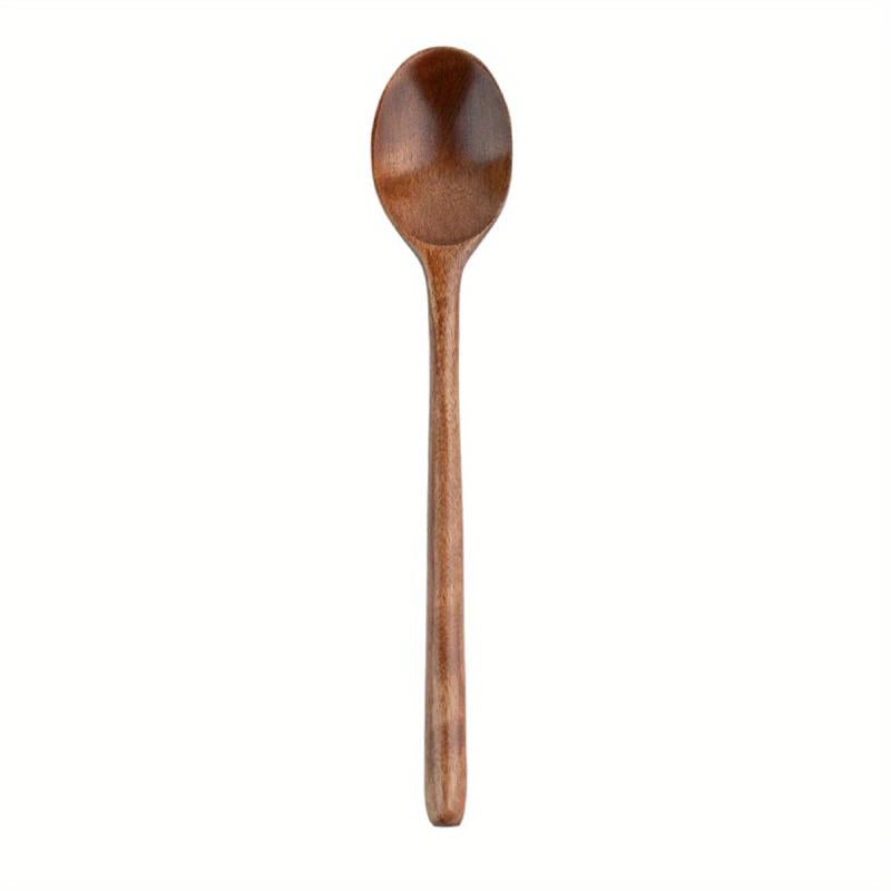 5pc Wooden Spoons for Eating Mixing Stirring