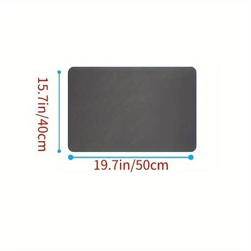 Dark Gray Dish Drying Mat Absorbent Non Slip Mat