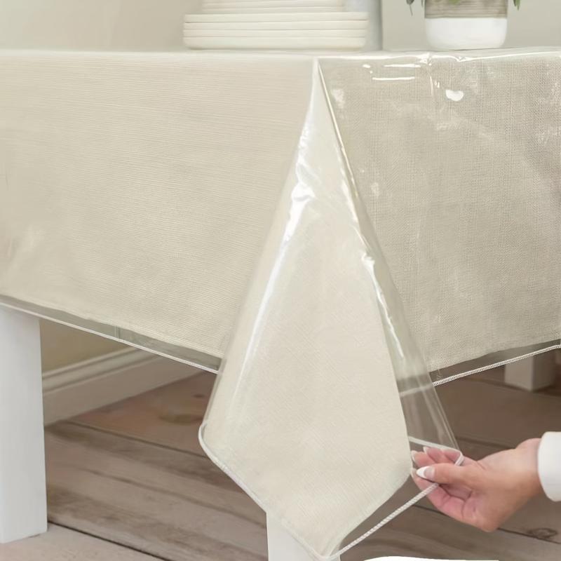 Waterproof PVC Table Cloth - Washable & Iron Resistant
