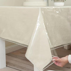 Waterproof PVC Table Cloth - Washable & Iron Resistant
