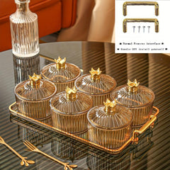 Chip And Dip Serving Set With Tray Snack Candy Platter