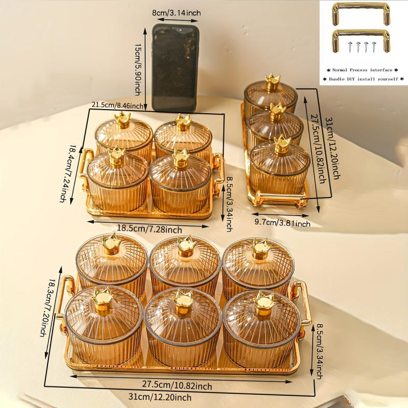 Chip And Dip Serving Set With Tray Snack Candy Platter