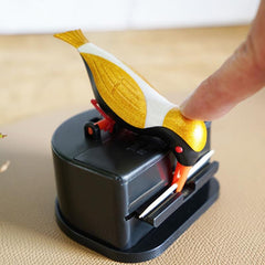 Automatic Toothpick Dispenser Bird Home Table Decoration