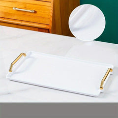 Acrylic Tea Tray Scratch Resistant Lightweight