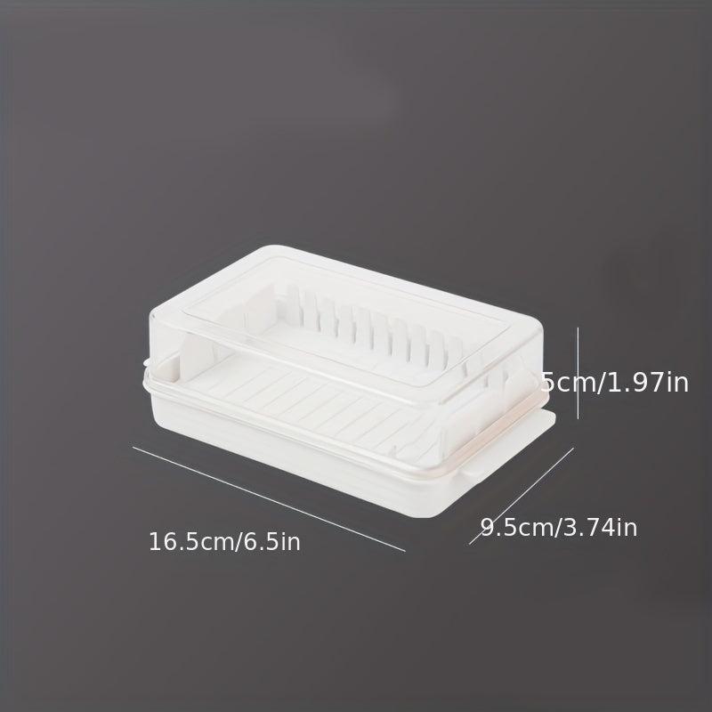 Butter Cutter Cheese Container with Lid Slic