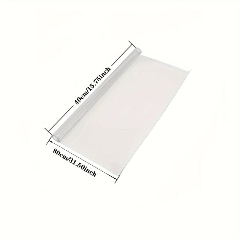 1pc PVC Square Tablecloth Table Protector Clear Plastic Table Protector Cover