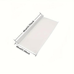 1pc PVC Square Tablecloth Table Protector Clear Plastic Table Protector Cover
