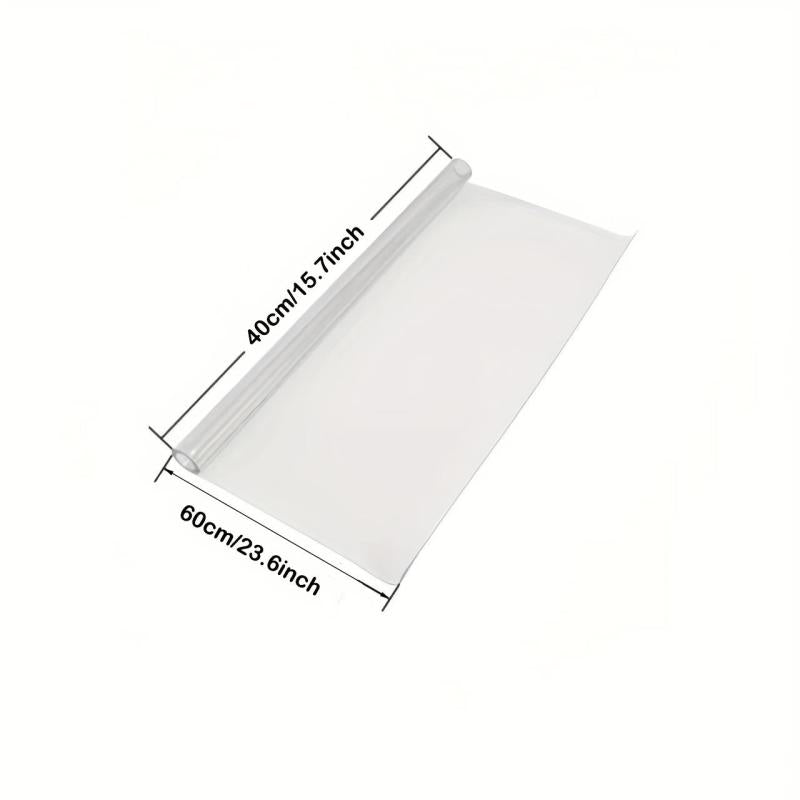 1pc PVC Square Tablecloth Table Protector Clear Plastic Table Protector Cover