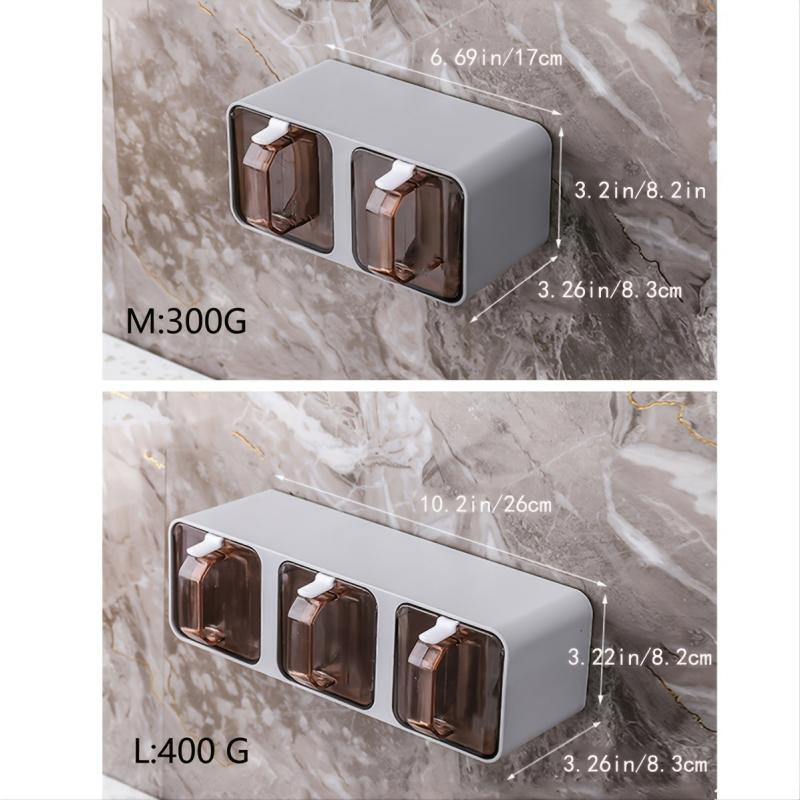 1pc Wall Mounted Seasoning Jar Bottle