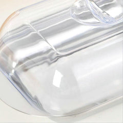 Stainless Steel Butter Dish and Cheese Box with Lid