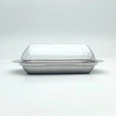 Stainless Steel Butter Dish and Cheese Box with Lid
