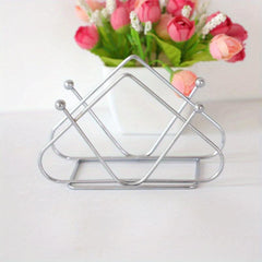 Nordic Vertical Iron Paper Towel Rack Stylish Desktop Paper Towel Holder