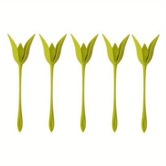 5pcs Flower Napkin Holder Table Decoration for Gatherings and Parties