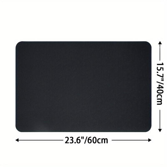 DEXI Coffee Bar Mat Spill proof Absorbent Hide Stain Non Slip Rubber Backed