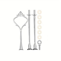 Cake Stand Accessories Hardware Holder 3 Tier Cake Stand Mold Crown Resin Crafts