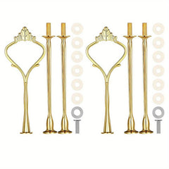 Cake Stand Accessories Hardware Holder 3 Tier Cake Stand Mold Crown Resin Crafts