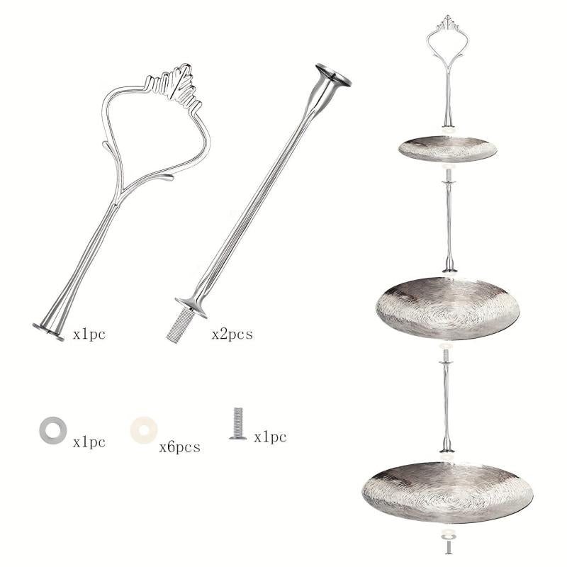 Cake Stand Accessories Hardware Holder 3 Tier Cake Stand Mold Crown Resin Crafts