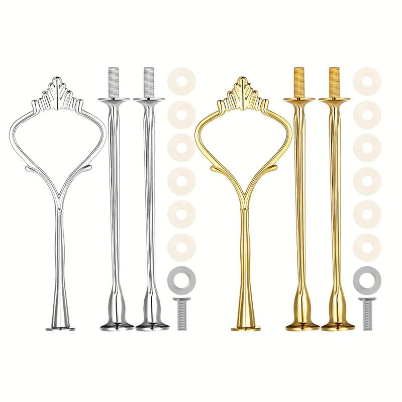 Cake Stand Accessories Hardware Holder 3 Tier Cake Stand Mold Crown Resin Crafts