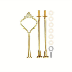 Cake Stand Accessories Hardware Holder 3 Tier Cake Stand Mold Crown Resin Crafts