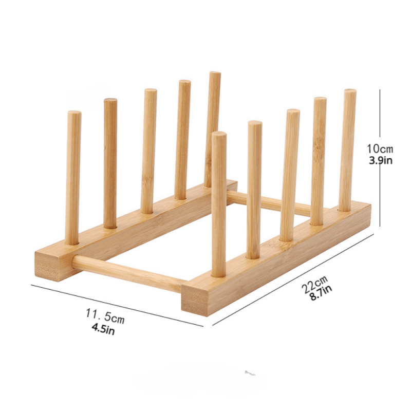 Bamboo Trivet Mat Heat Insulating Hot Pads Kitchen