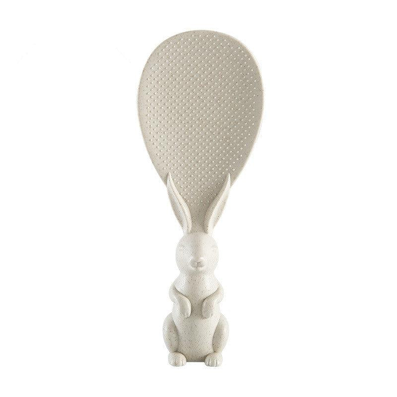 Rabbit Rice Spoon Standable Non-stick Rice Serving Spoon