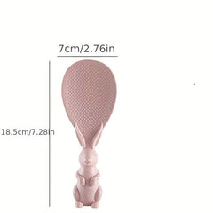 Rabbit Rice Spoon Standable Non-stick Rice Serving Spoon