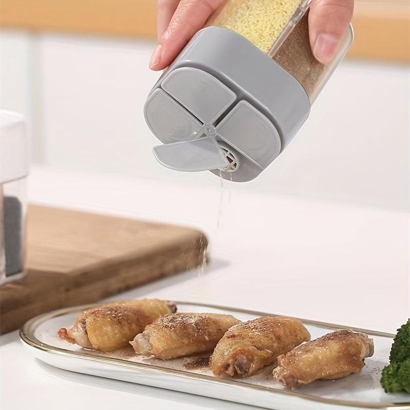 4in1 Seasoning Bottle Spice Shakers MSG Salt Pepper Storage