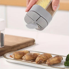 4in1 Seasoning Bottle Spice Shakers MSG Salt Pepper Storage