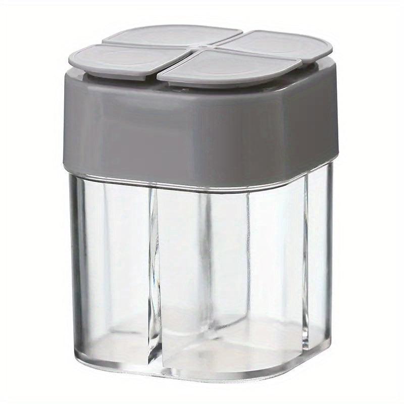 4in1 Seasoning Bottle Spice Shakers MSG Salt Pepper Storage