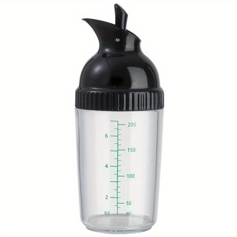 Leak Proof Salad Dressing Shaker Glass Jar Lid Essential Kitchen