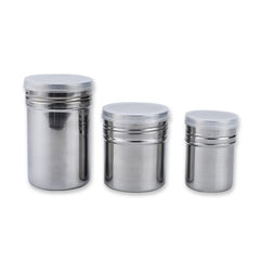Seasoning Bottle Kitchen Spice Shakers Stainless Steel Seasoning Jar