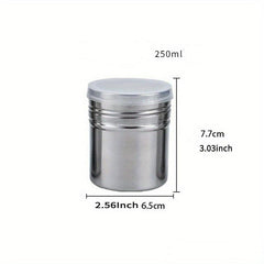 Seasoning Bottle Kitchen Spice Shakers Stainless Steel Seasoning Jar