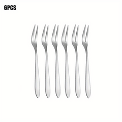 12pcs Stainless Steel Fruit and Salad Forks for Parties Weddings Restaurants