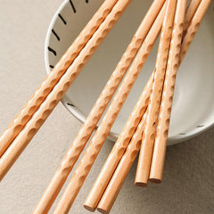 Japanese Beech Tortoise Shell Chopsticks for Adults