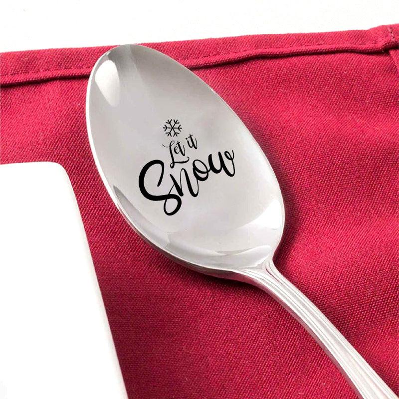 Engraved Stainless Steel Spoon - Peanut Butter Lover Gift