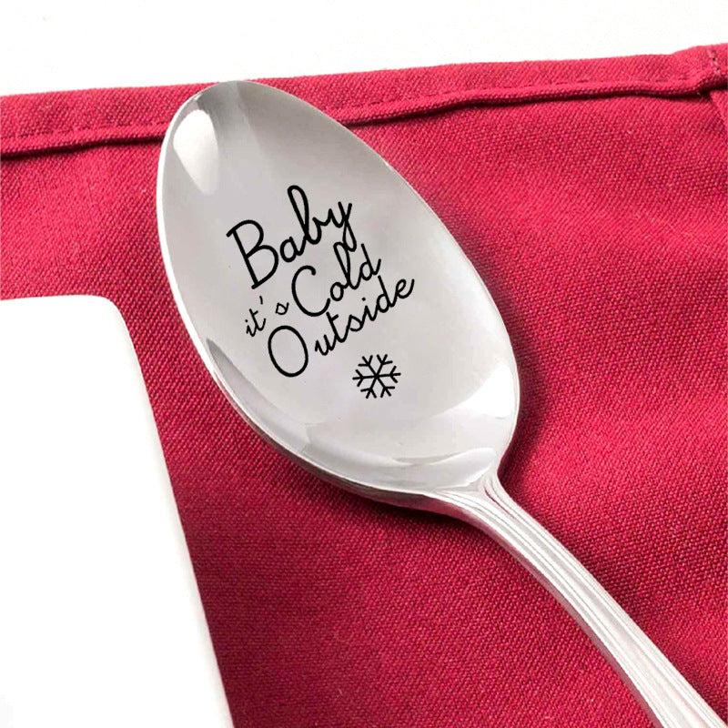 Engraved Stainless Steel Spoon - Peanut Butter Lover Gift