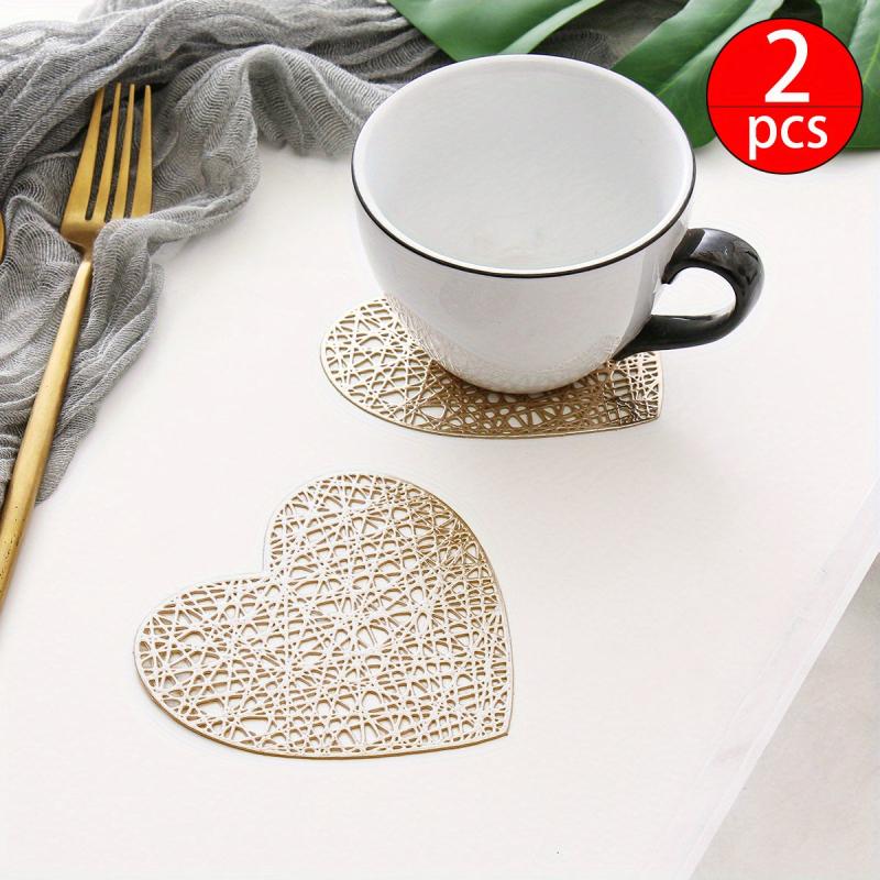 Heart Coasters and Table Mats for Weddings and Home Decor