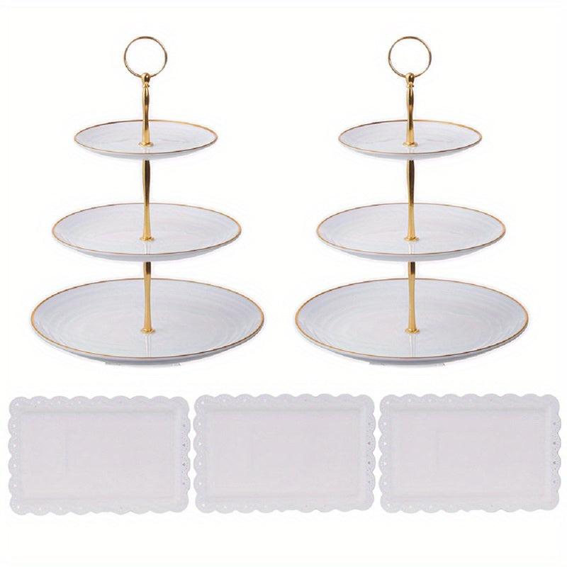 5 Pcs Cake Stand Set Cupcake Stand Set Dessert Table Display Set