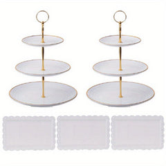 5 Pcs Cake Stand Set Cupcake Stand Set Dessert Table Display Set