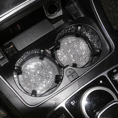 Bling Car Cup Holder Coaster Anti Slip & Shockproof