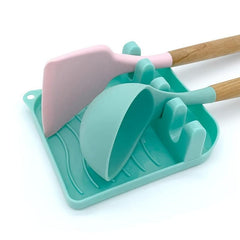 Heat Resistant Spoon Rest Drip Pad for Utensils Kitchen Grill