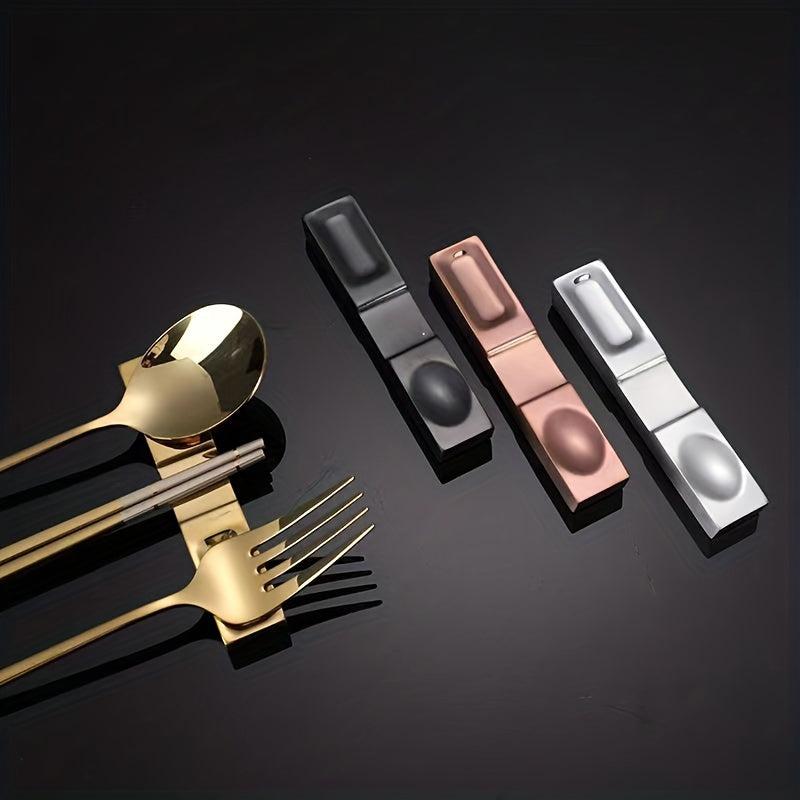 Stainless Steel Chopstick Holder Spoon Fork Stand